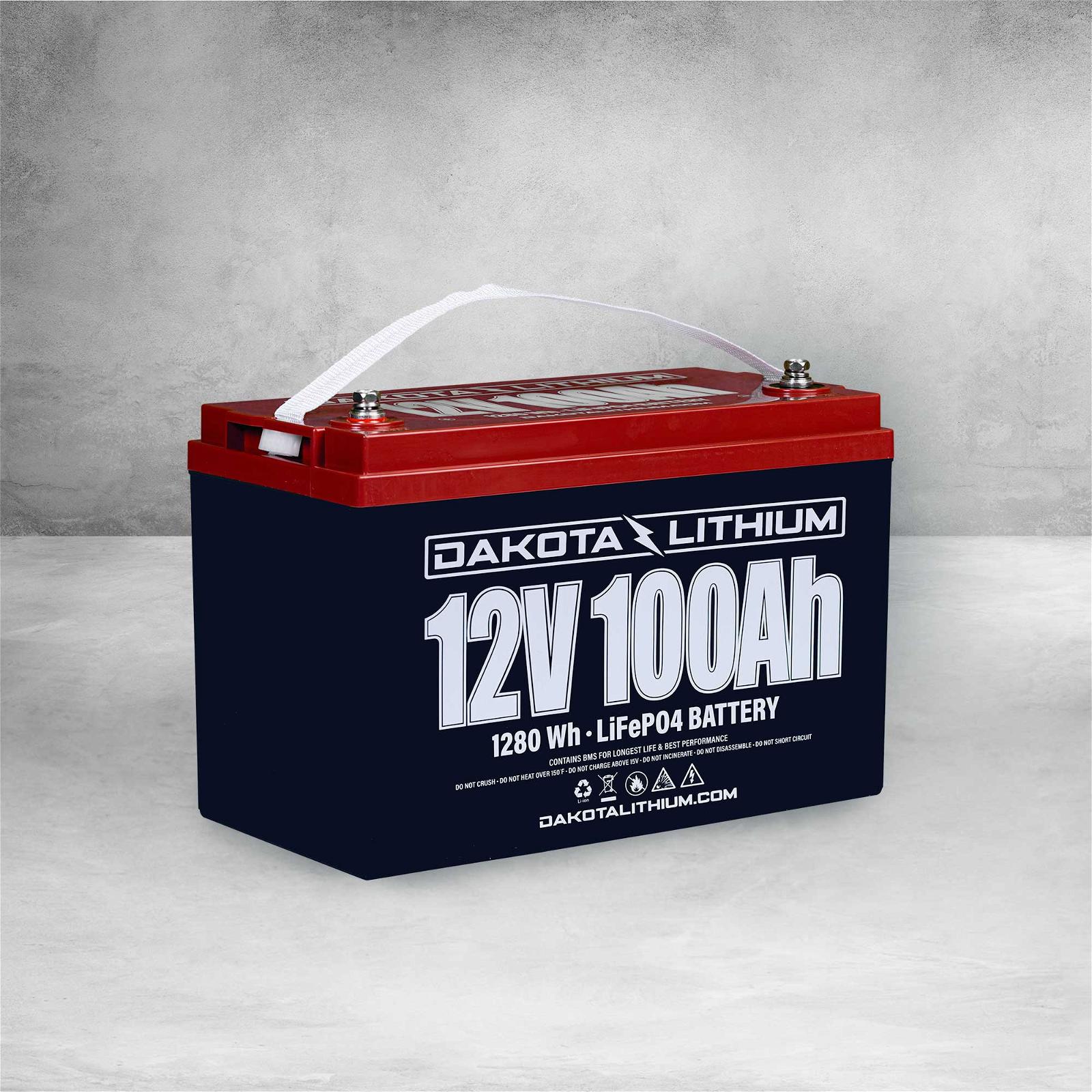 12V 100AH LiFePO4 / inverter Deep Cycle Lithium Battery for RV Marine  Off-Grid