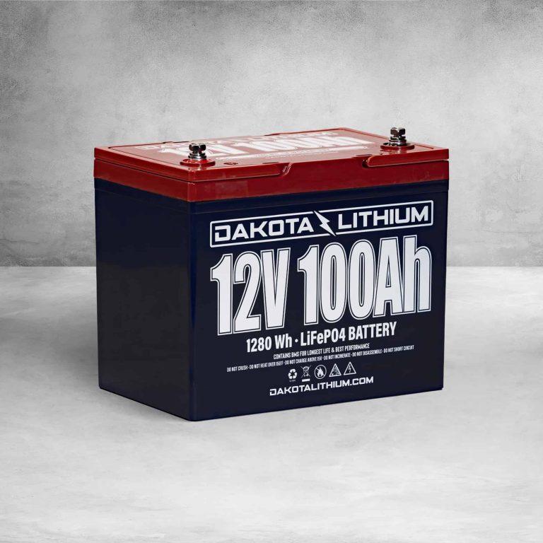 Dakota Lithium 12v 100Ah Deep Cycle LiFePO4 Battery