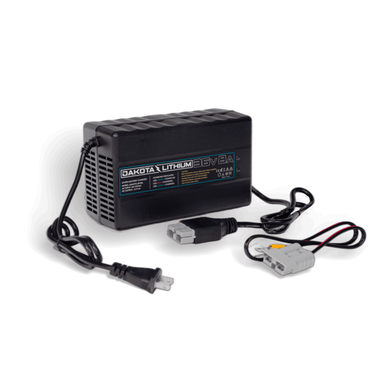 36V 8A Dakota Lithium LiFePO4 Battery Charger