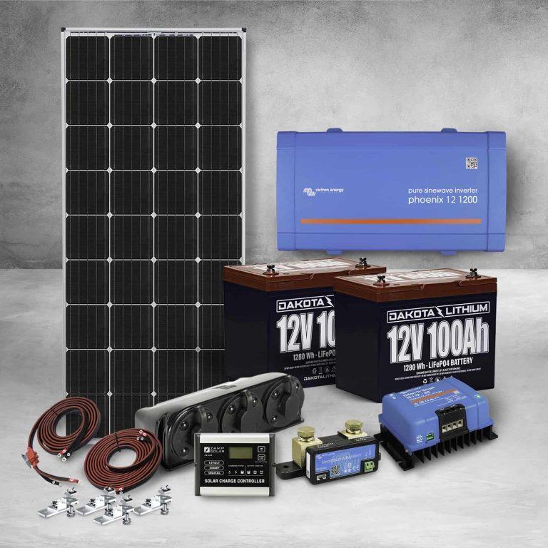 Dakota Lithium and Zamp Solar 12v 200ah Off-grid Power System