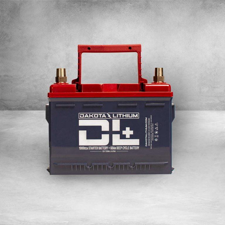 Dakota Lithium 12V 60AH Dual Purpose 1000CCA Starter Battery Plus Deep  Cycle Performance