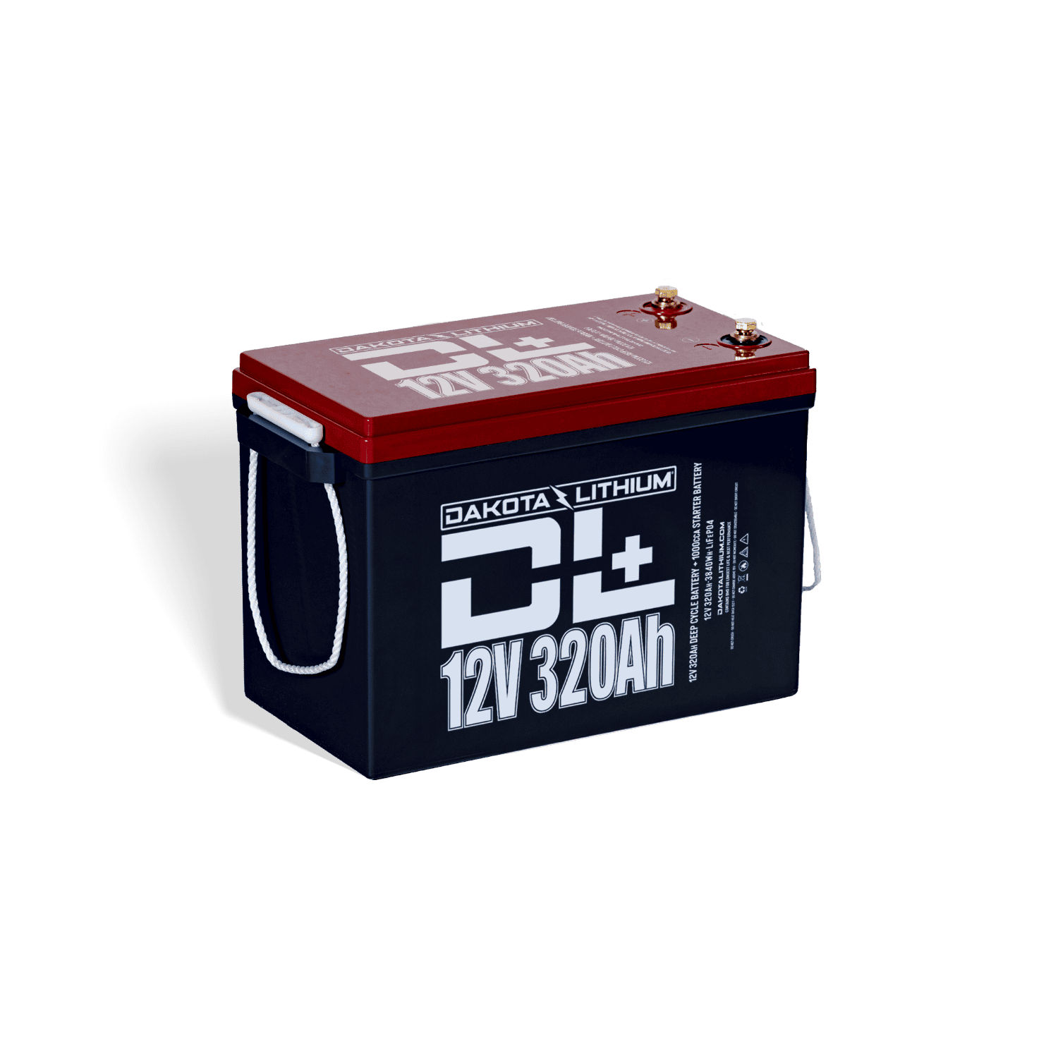 DL+ 12V 320Ah LiFePO4 Dual Purpose Battery