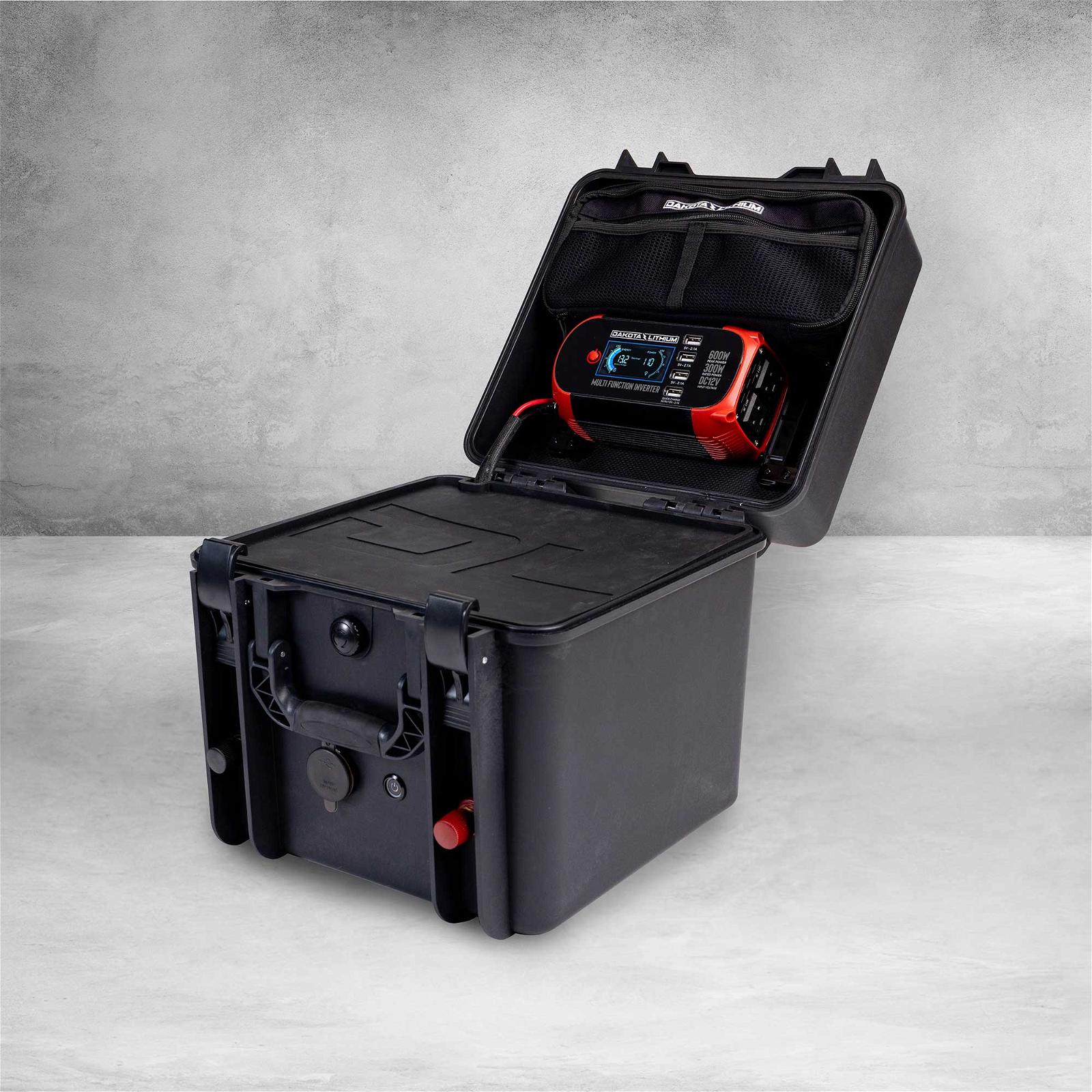 Powerbox+ 135 Waterproof Solar Generator, 12V 135Ah 1000CCA Battery