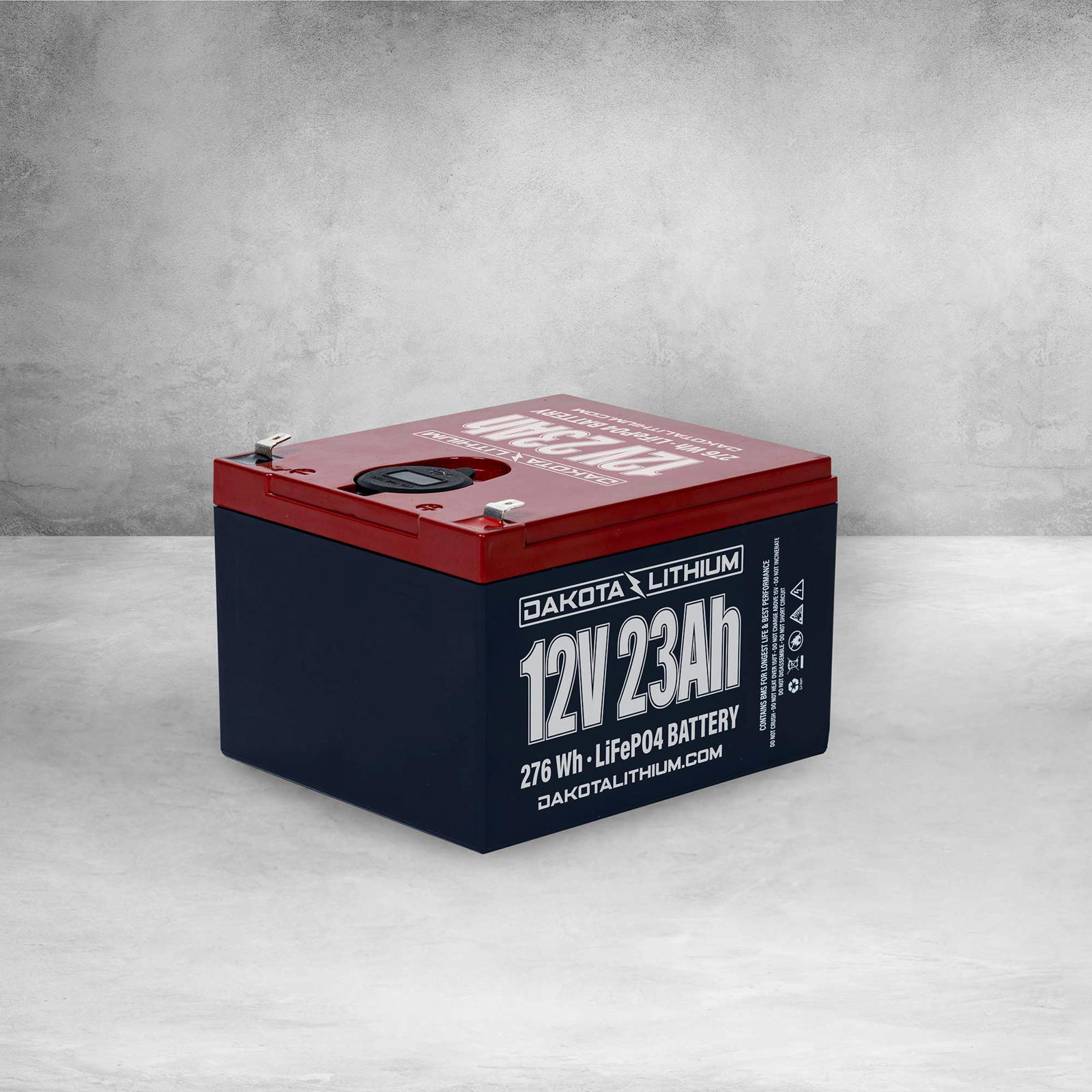 Dakota Lithium 12V 23AH Lithium Battery with Dual USB and Voltmeter. Only  5lbs. In Stock and Free Shipping Anywhere in Canada! Full 11 Year Warranty