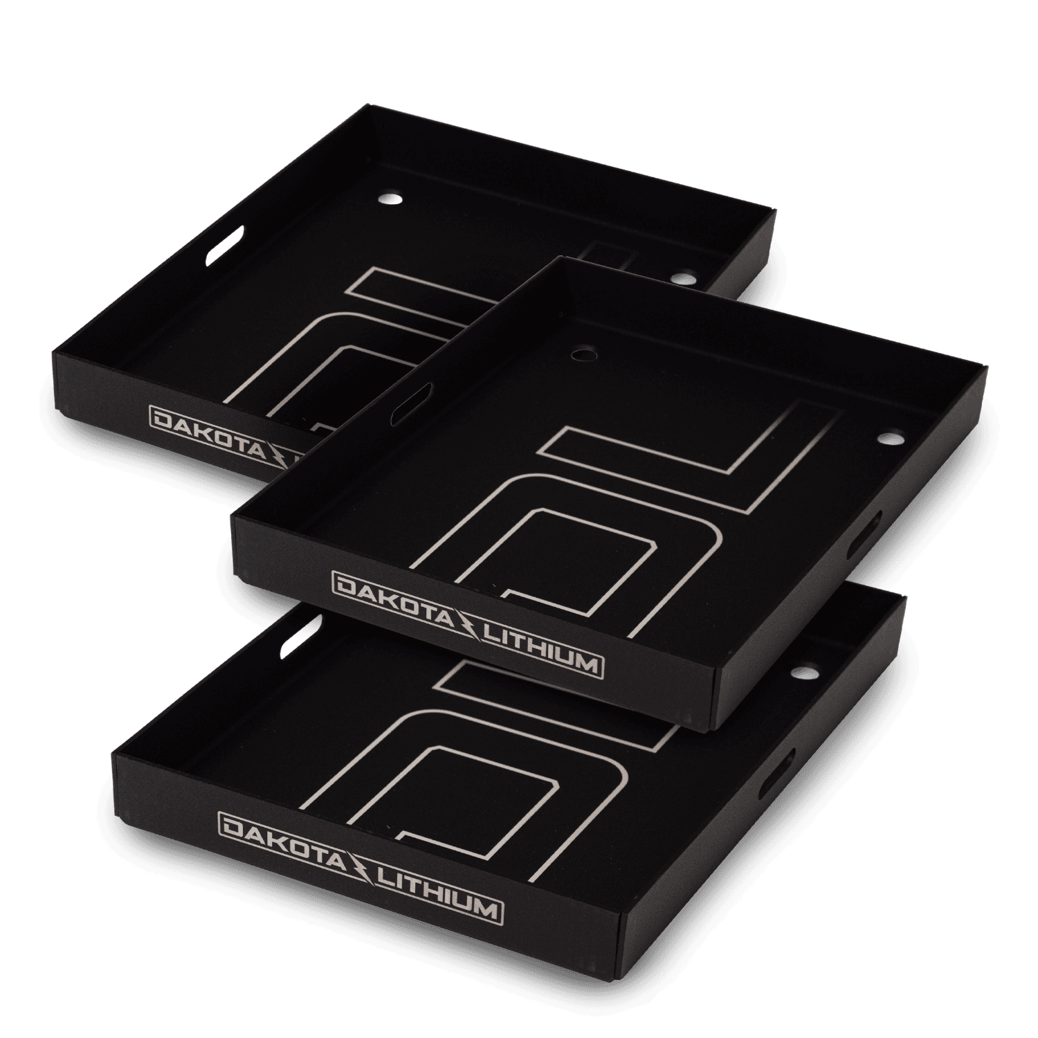 3-Pack of Marine Battery Trays for Dakota Lithium Batteries