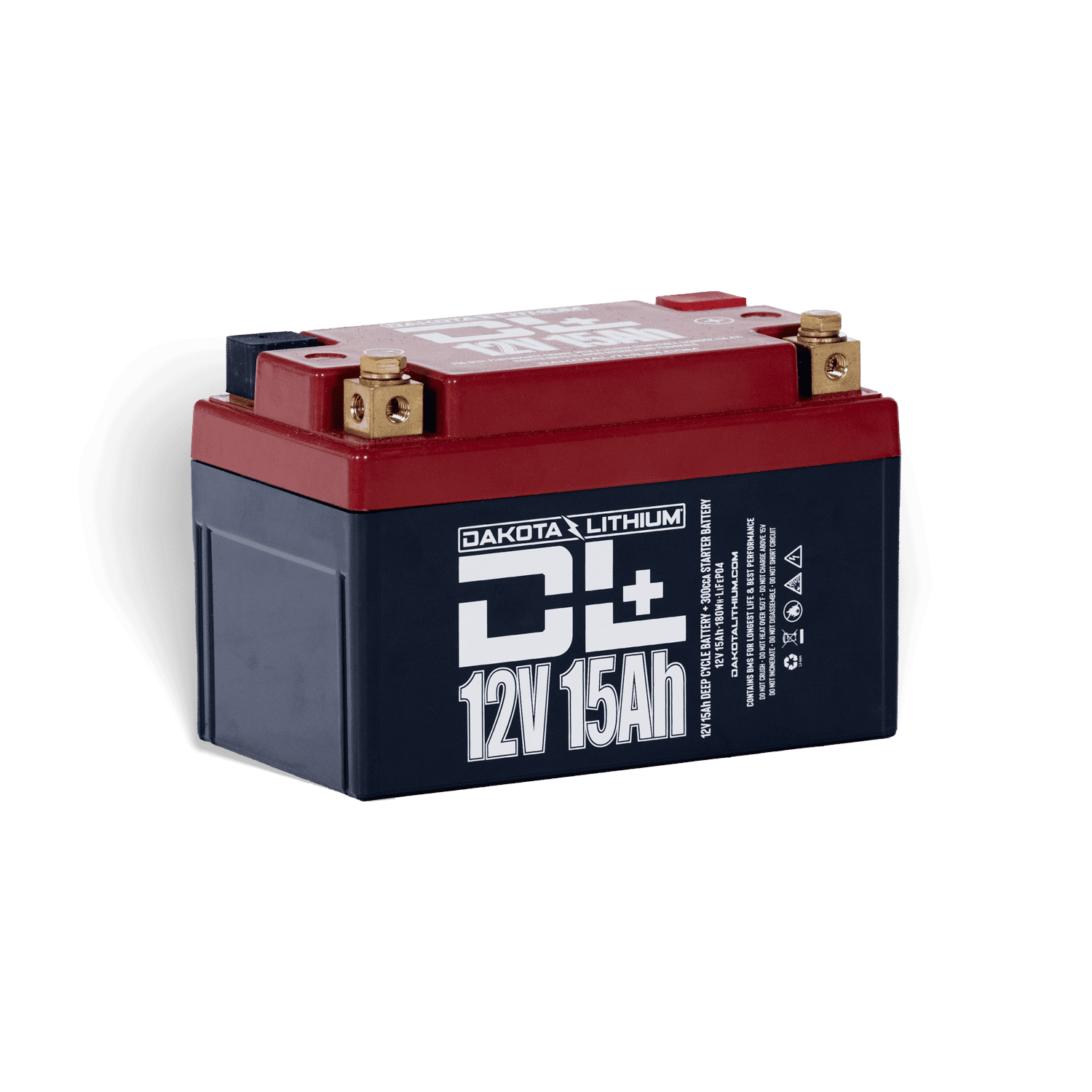 DL+ 12v 15Ah Dual Purpose 300cca LIFEPO4 Battery