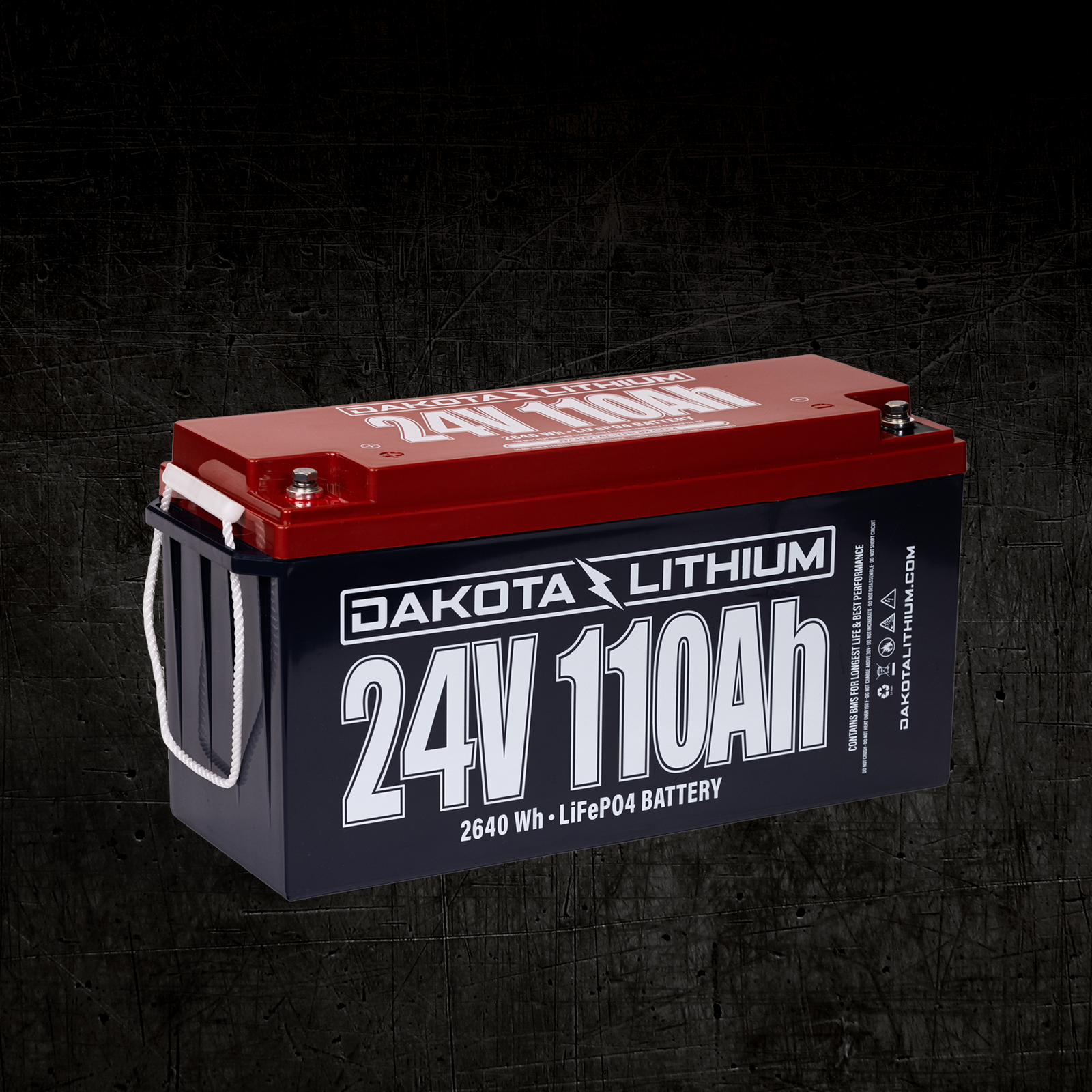 DL 24V 110Ah Deep Cycle Marine LiFePO4 Battery