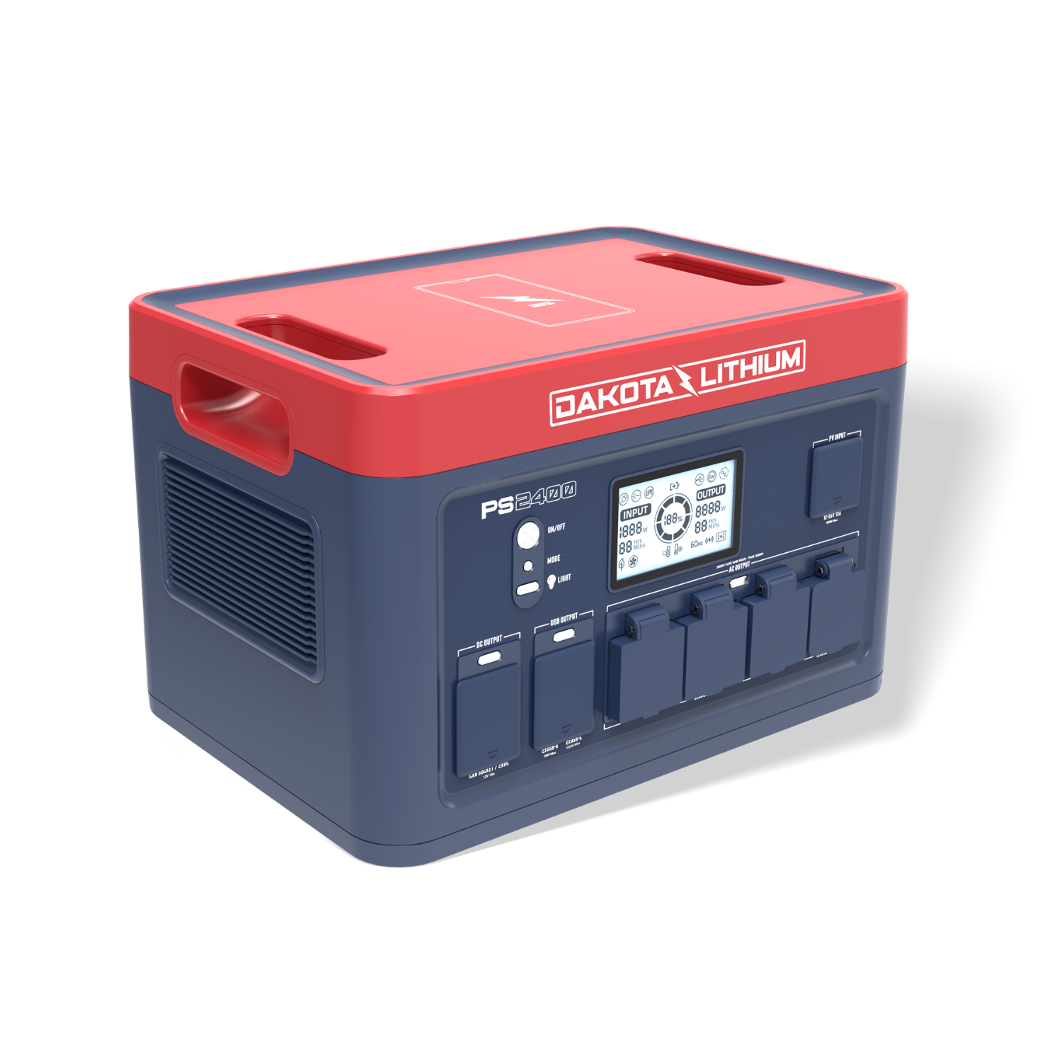 Dakota Lithium PS2400 Portable Power Station