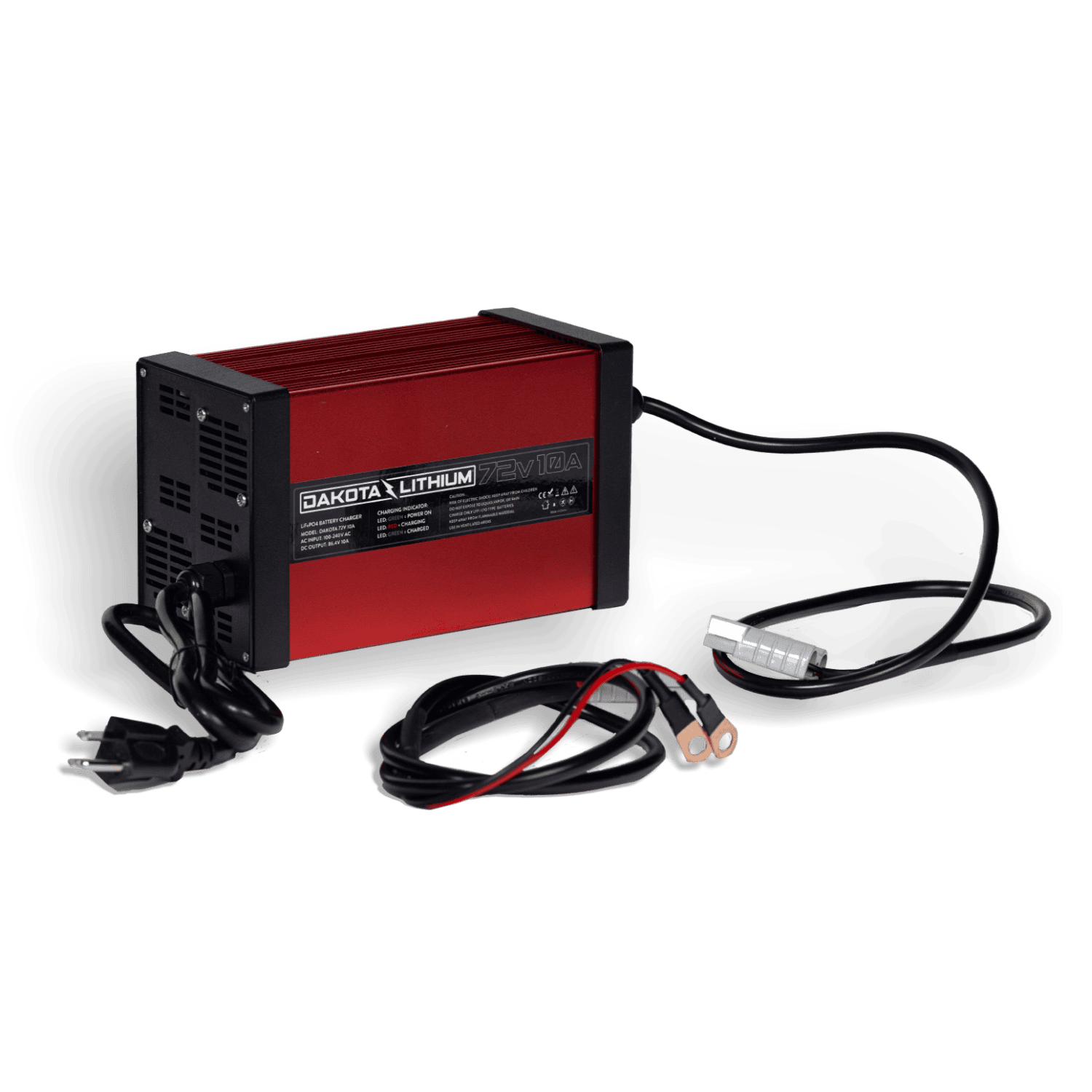 72V 10A Dakota Lithium LiFePO4 Battery Charger