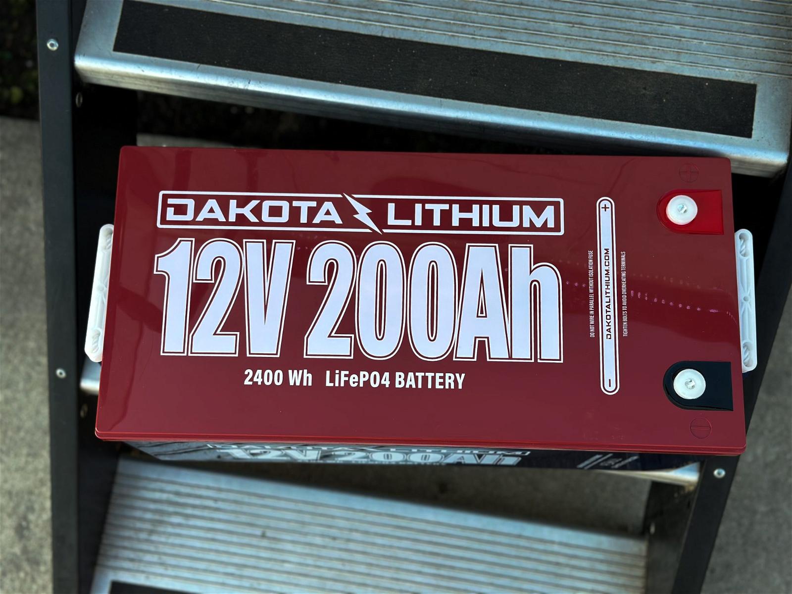Dakota Lithium 12v 200Ah Rv Battery
