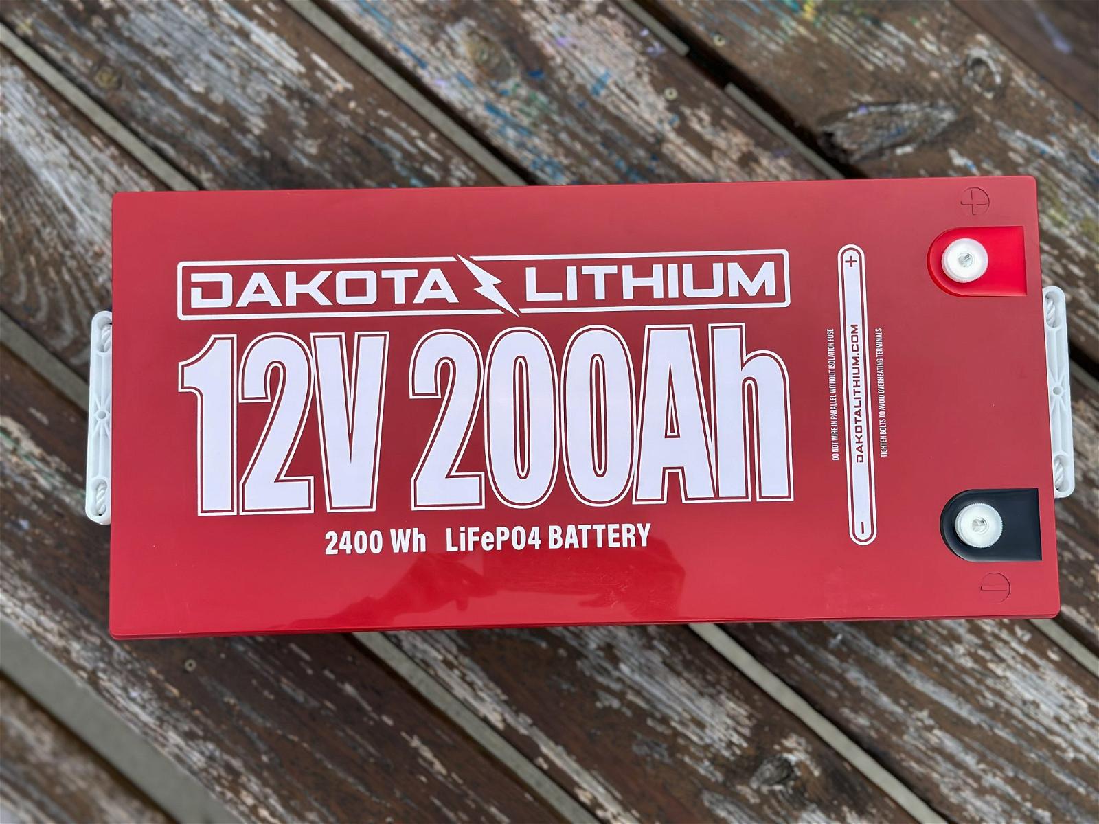 Dakota Lithium 12V 200Ah RV Battery