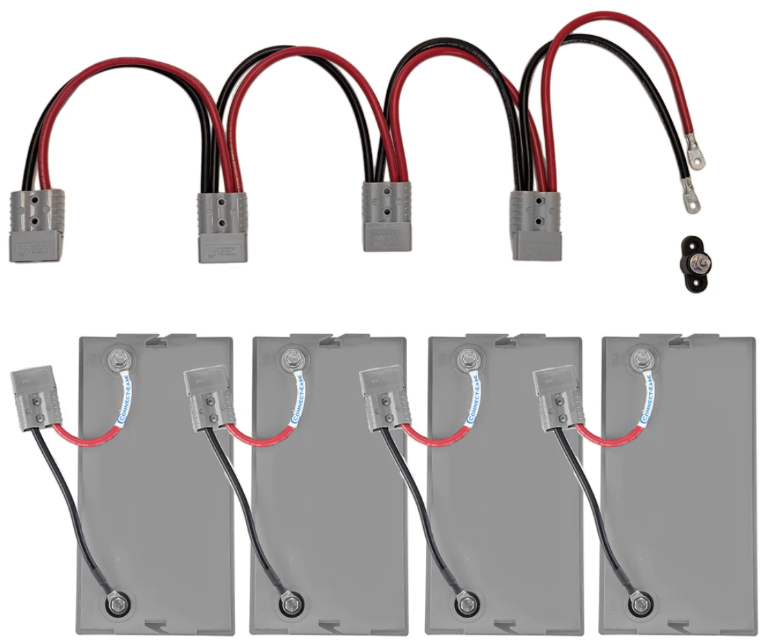12 (4) Quick Connect Parallel Battery System for RVs
