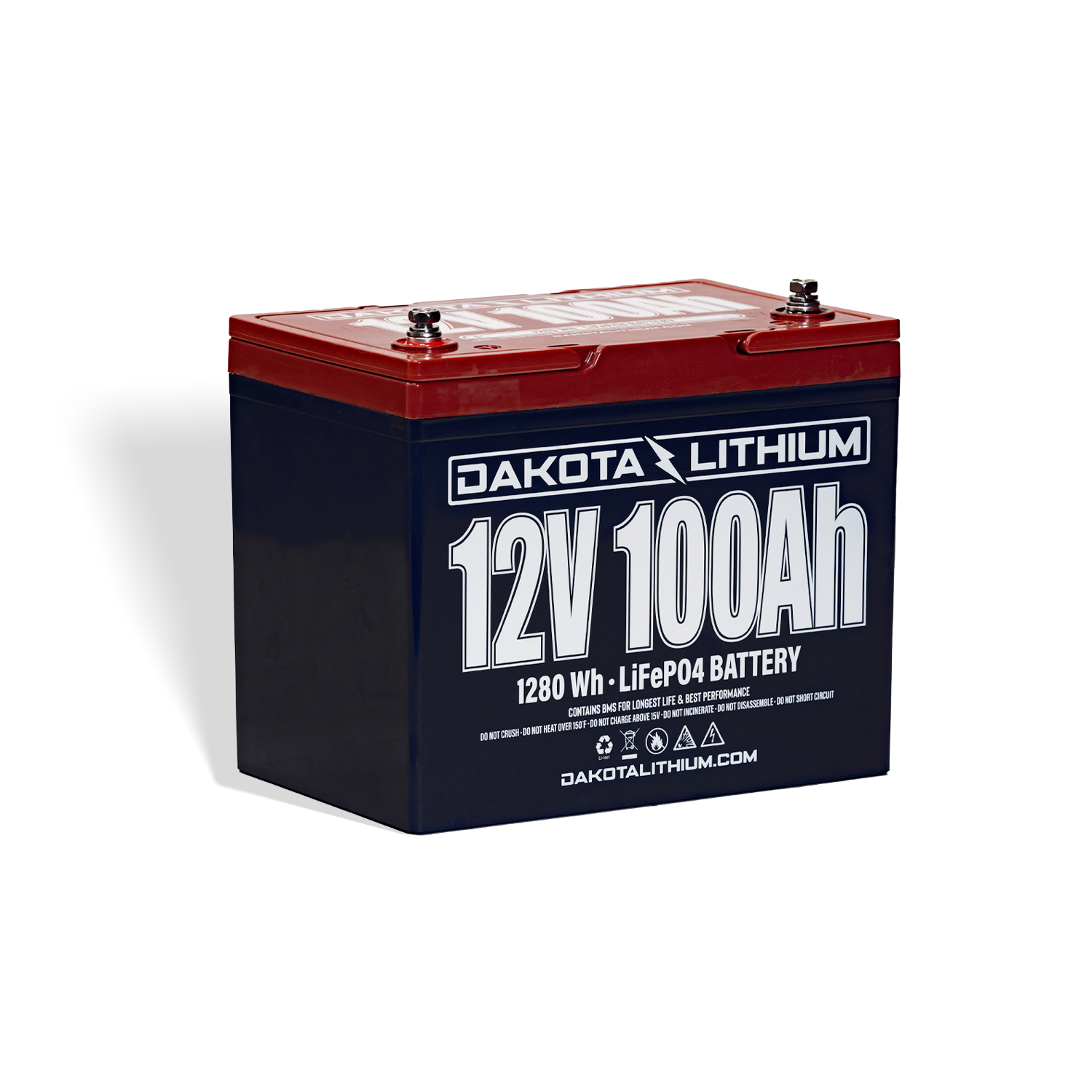 Dakota Lithium 12v 100Ah Deep Cycle LiFePO4 Battery