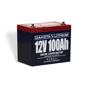 Dakota Lithium 12v 100Ah Group 24 LiFePO4 Battery