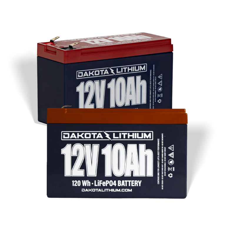 Dakota Lithium 12v 10Ah Battery Twin Pack