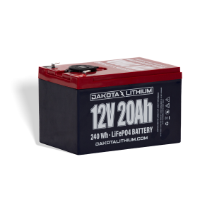 Dakota Lithium 12v 20Ah USB Battery