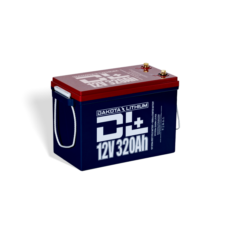 DL+ 12V 320Ah LiFePO4 Dual Purpose Battery