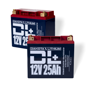 Dakota Lithium+ 12v 25ah Battery Set