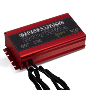 Dakota Lithium 24v 20A Ultra-Fast Waterproof LiFePO4 Onboard Battery Charger