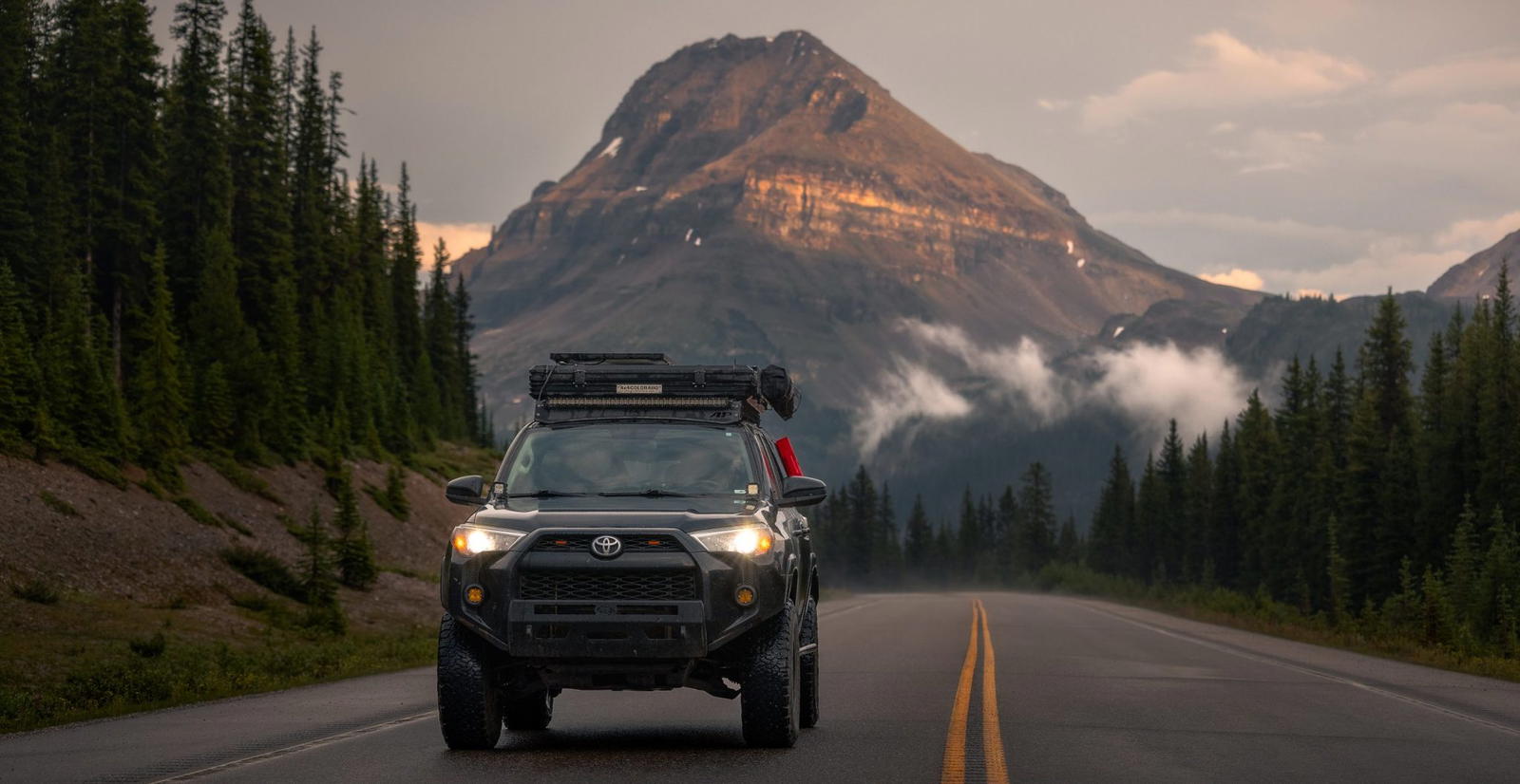 Hope Lake Road Sunset