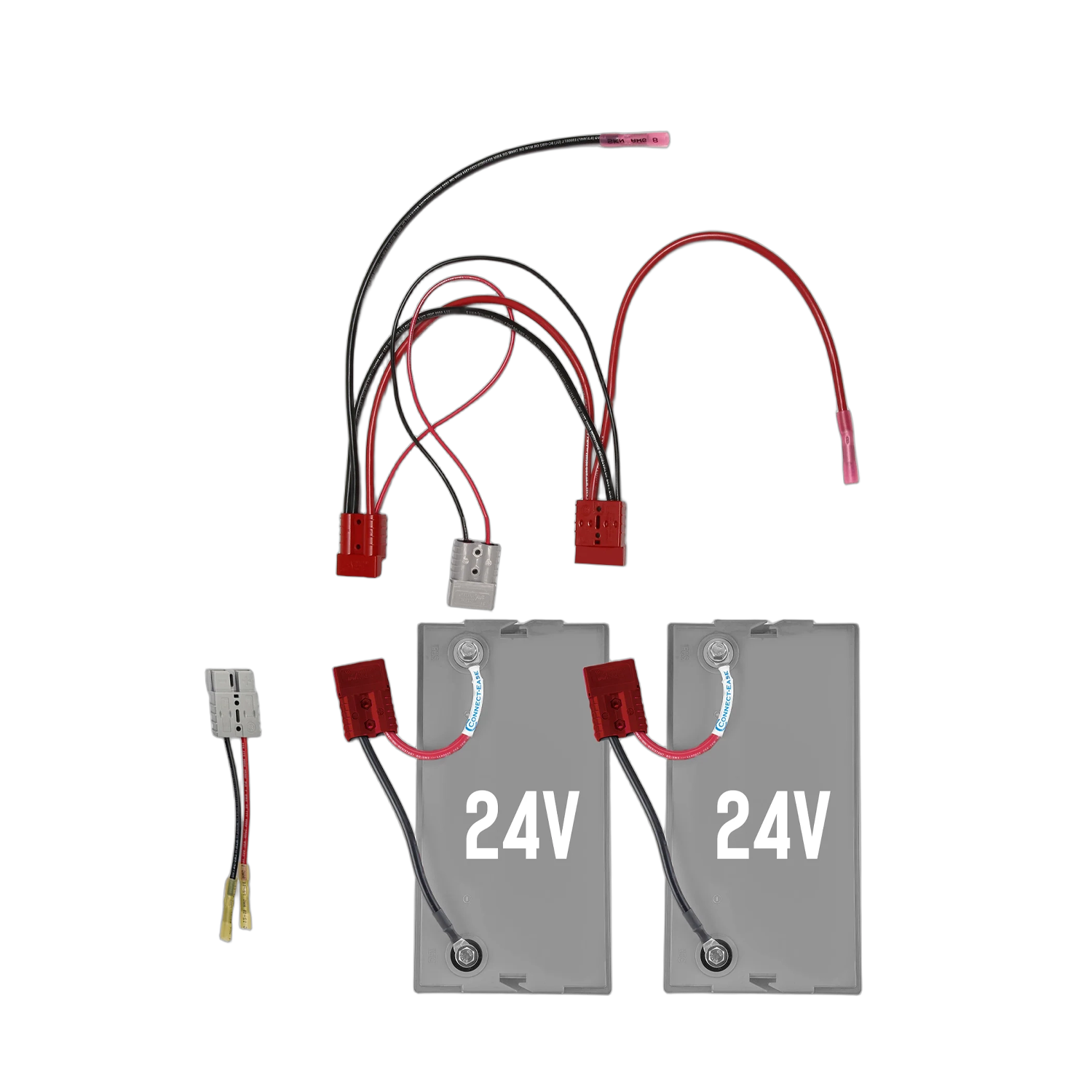 24V Parallel Connection Kit w/Charging Leads