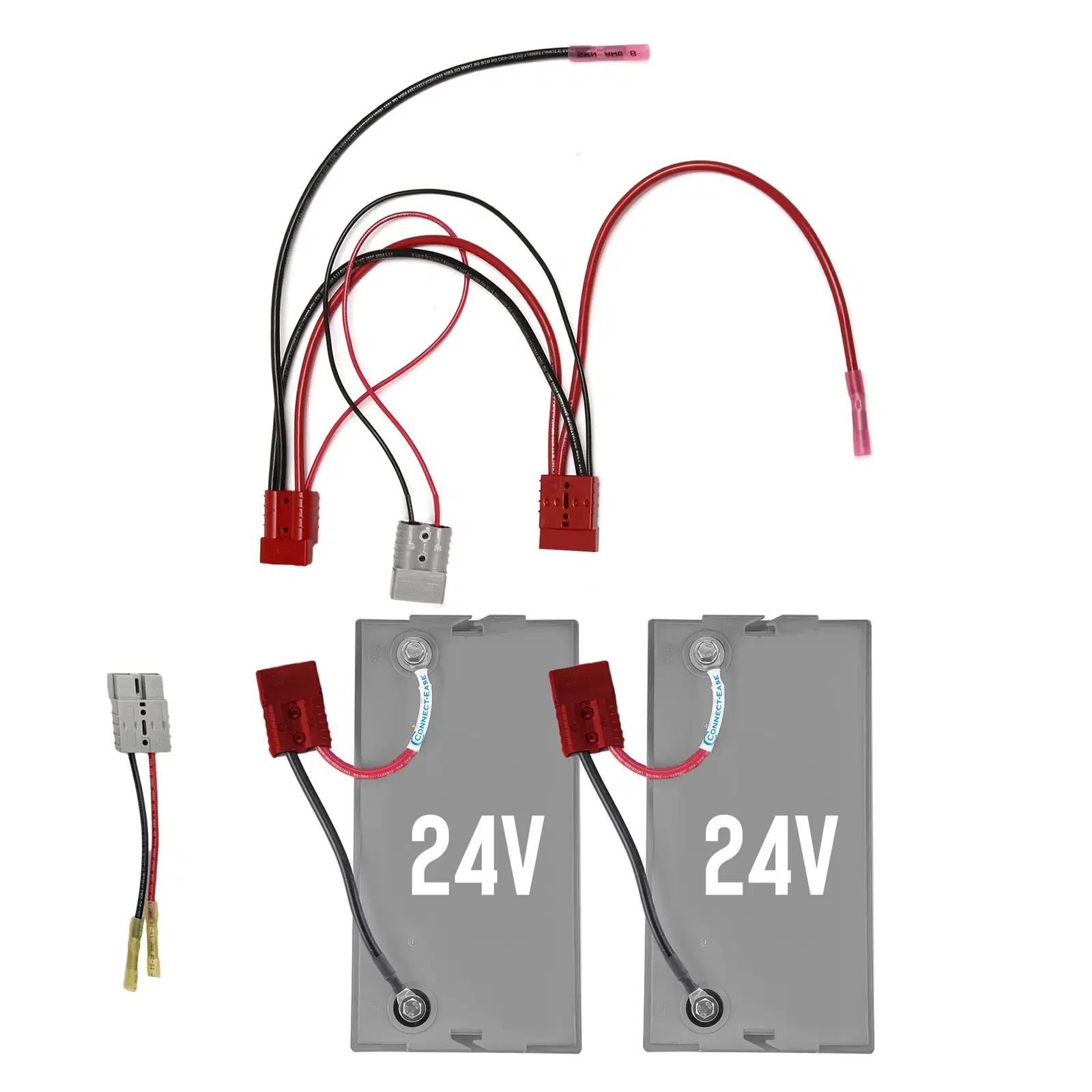 24V Parallel Connection Kit w/Charging Leads